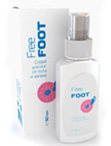 Free Foot - средство для ног от пота и запаха